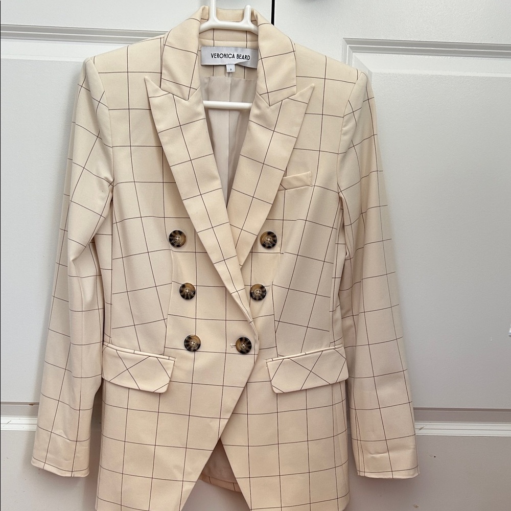 Veronica Beard Charleston Plaid Dickey Jacket